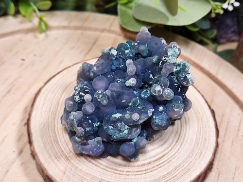 126g blue purple grape agate - 126g,