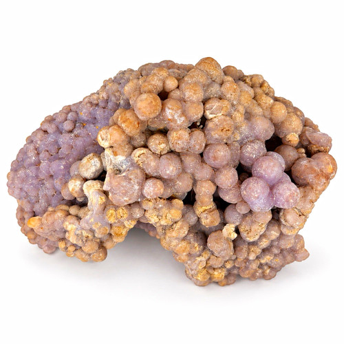 Purple grape agate - agate, botryoidal